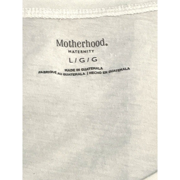 "I enjoy romantic walks... to the fridge." Womans Motherhood Maternity Size LG - Picture 6 of 9